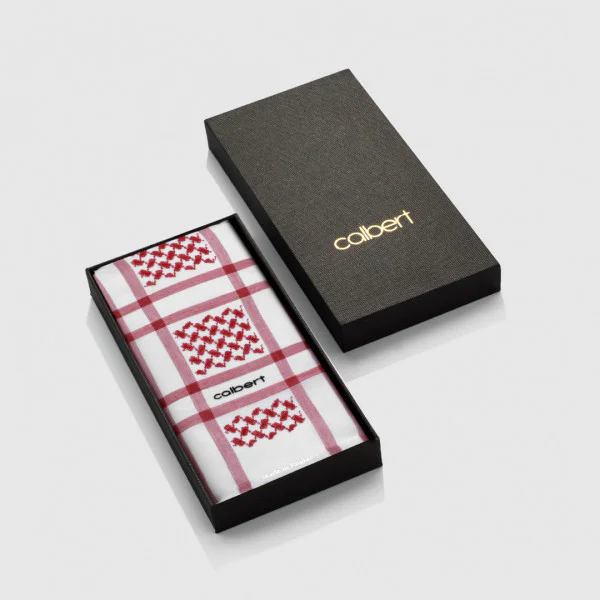 شماغ كالبرت أحمر