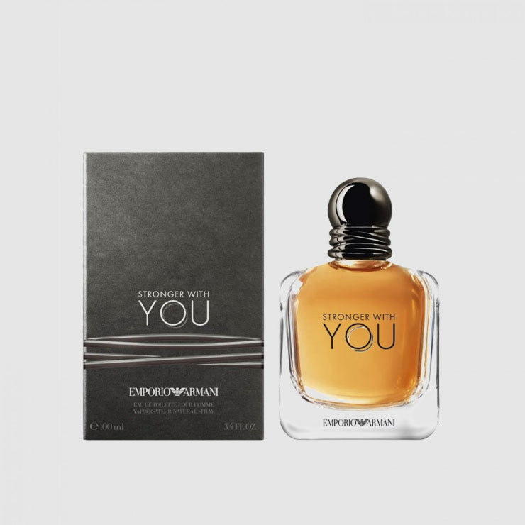 عطر جورجيو ارماني سترونجر ويذ يو 100 مل أو دو تواليت للرجال