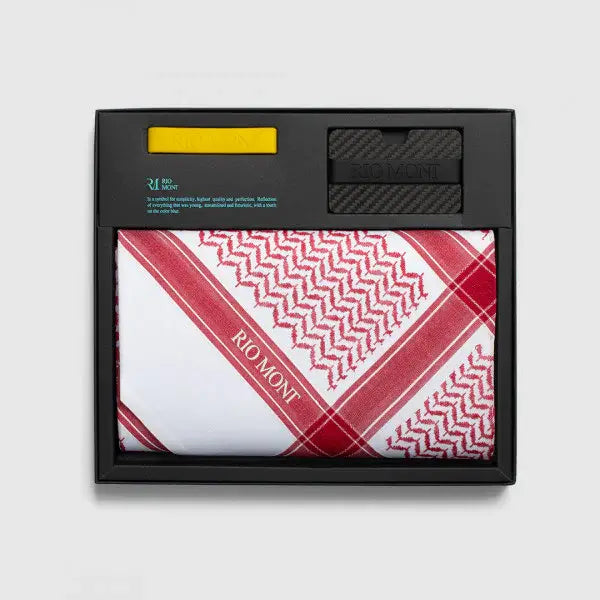 ريمونت شبابي احمر مع محفظة كاربون فايبر