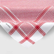 شماغ ريو مونت كلاسيكي أحمر مع محفظة من ألياف الكربون